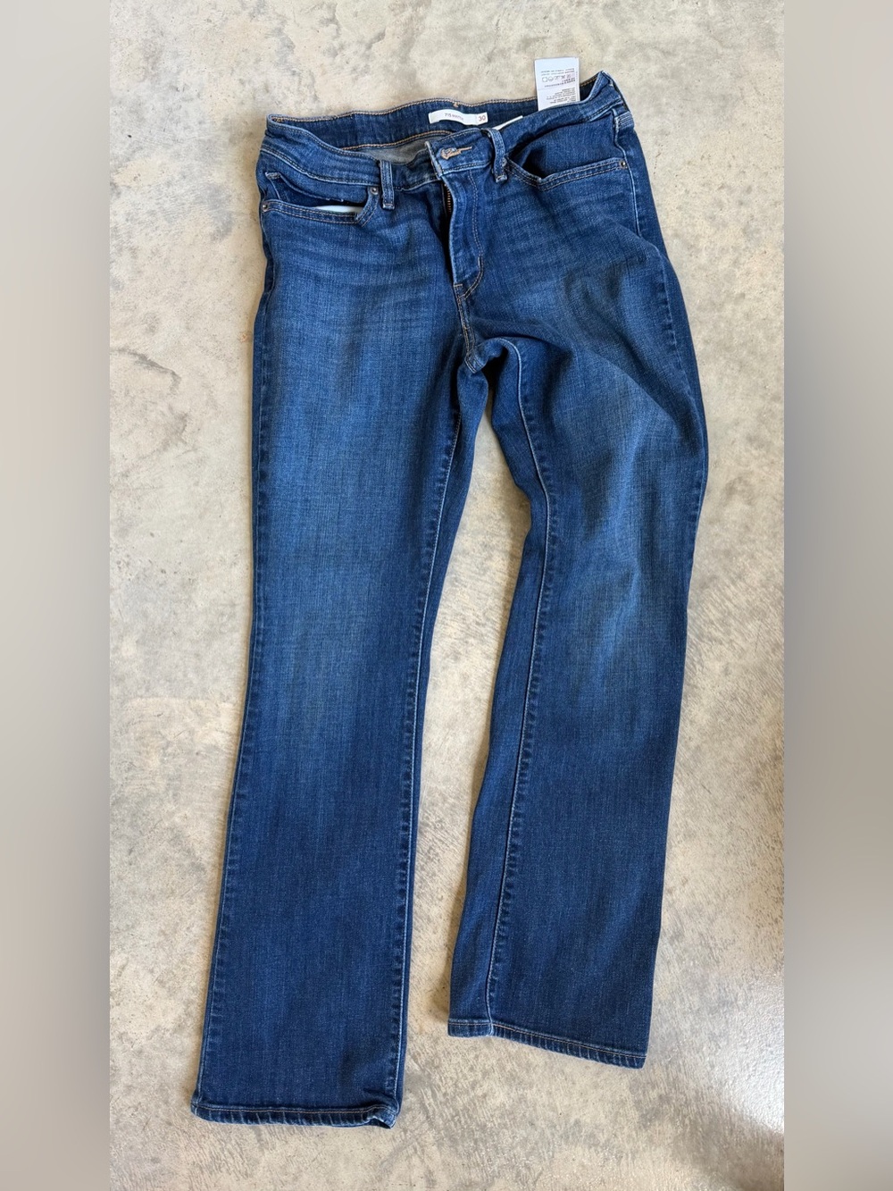 Levi's Women's Bootcut Jeans - Dark Blue Wash